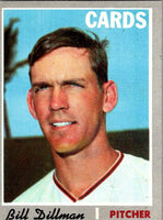 1970 Topps Bill Dillman #386 EX-MT+
