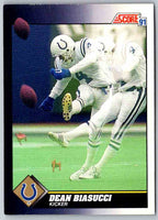 1991 Score Dean Biasucci #486