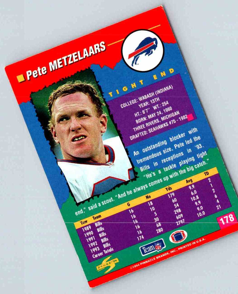 1994 Score Pete Metzelaars