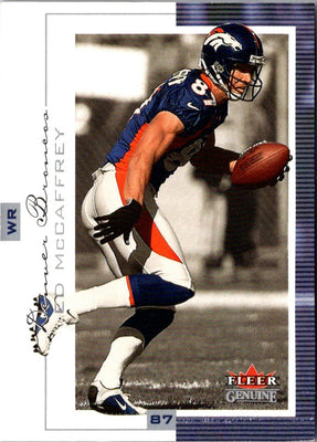 2001 Fleer Genuine Ed McCaffrey #105