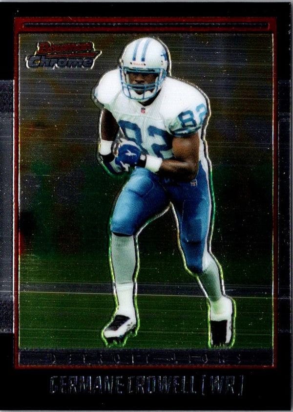 2001 Bowman Chrome Germane Crowell #83