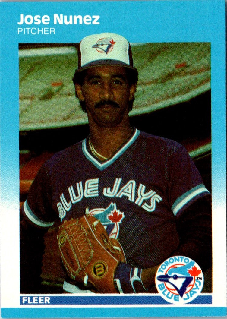 1987 Fleer Update Glossy Jose Nunez