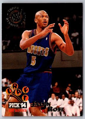 1994 Stadium Club 1st Day Issue Jalen Rose #260