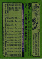 1982 Topps Larry Harlow #257