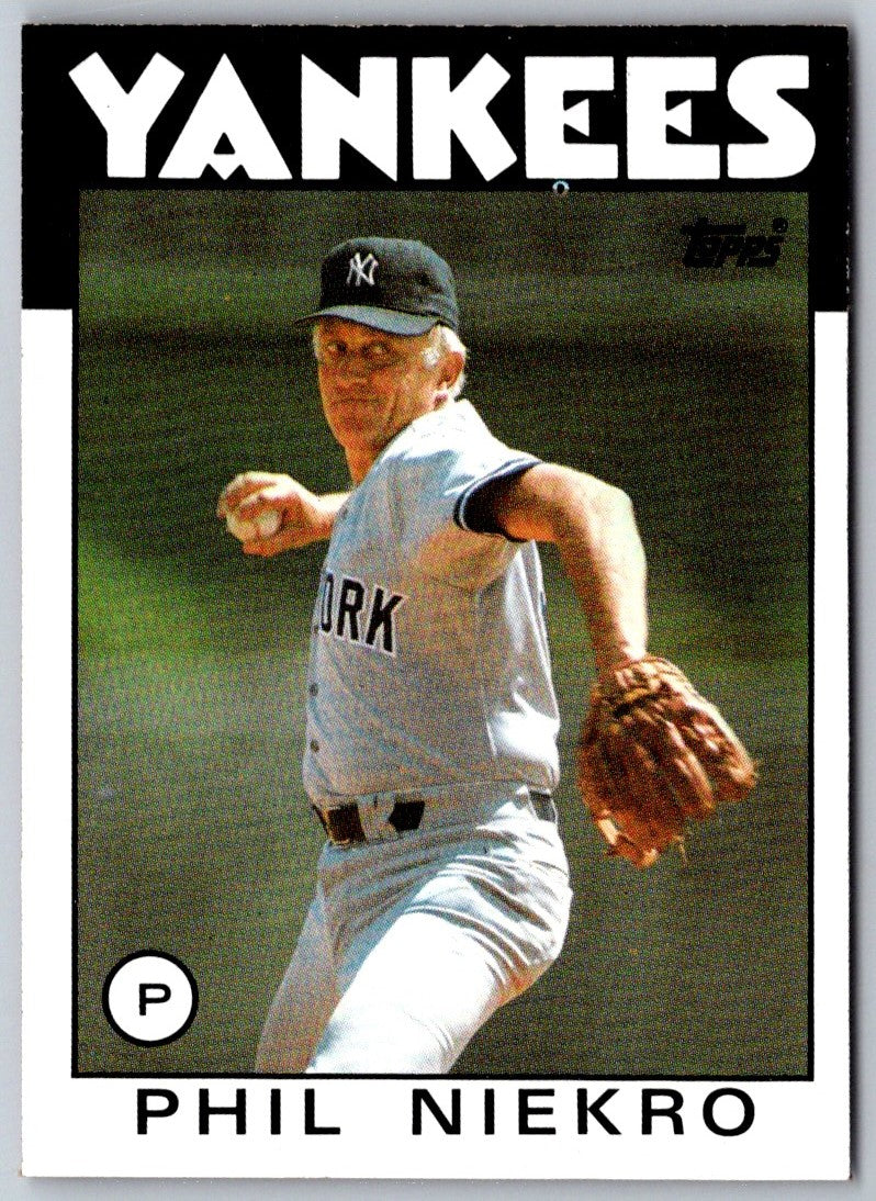 1986 Topps Phil Niekro