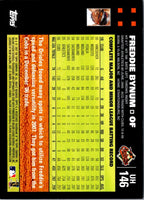2007 Topps Updates & Highlights Freddie Bynum #UH146