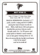 2012 Topps Magic Matt Ryan