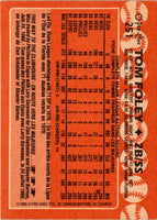 1988 O-Pee-Chee Tom Foley #251