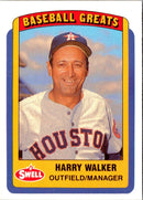 1990 Swell Baseball Greats Harry Walker