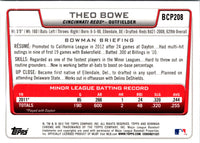 2012 Bowman Chrome Prospects Theo Bowe #BCP208