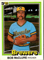1981 Donruss Bob McClure #510