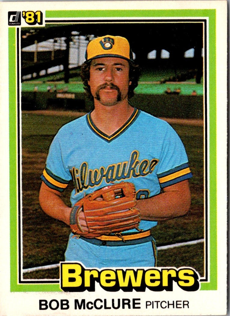 1981 Donruss Bob McClure