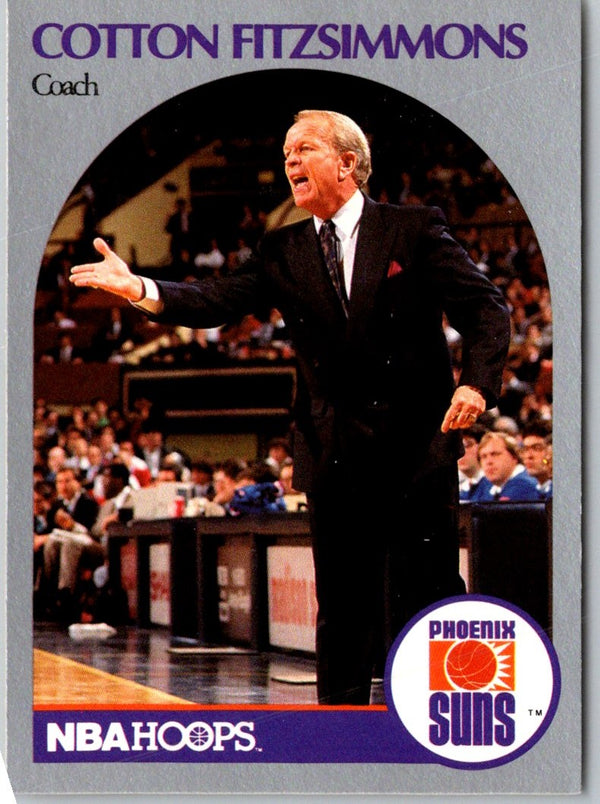 1990 Hoops Cotton Fitzsimmons #325