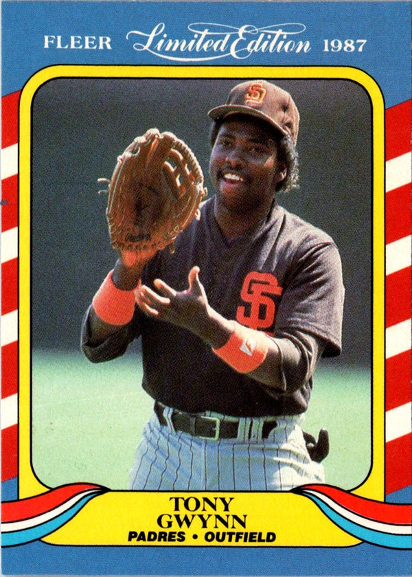 1987 Fleer Limited Edition Tony Gwynn #19