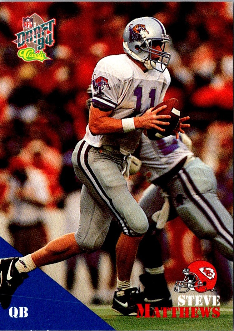 1994 Classic NFL Draft Steve Matthews