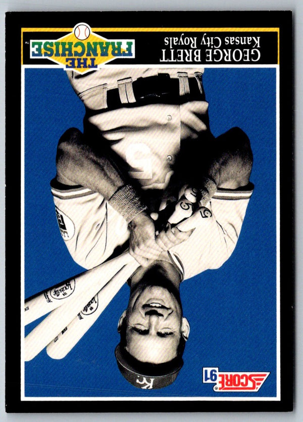 1991 Score George Brett #853