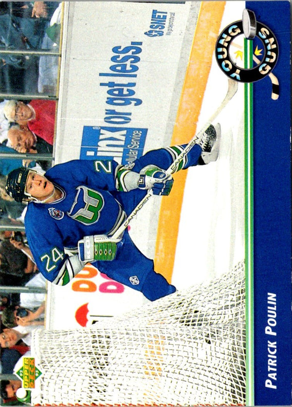 1992 Upper Deck Patrick Poulin #557