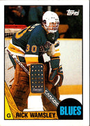 1987 Topps Rick Wamsley