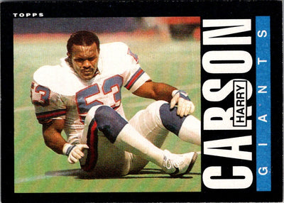 1985 Topps Harry Carson #114