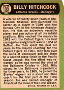 1967 Topps Billy Hitchcock