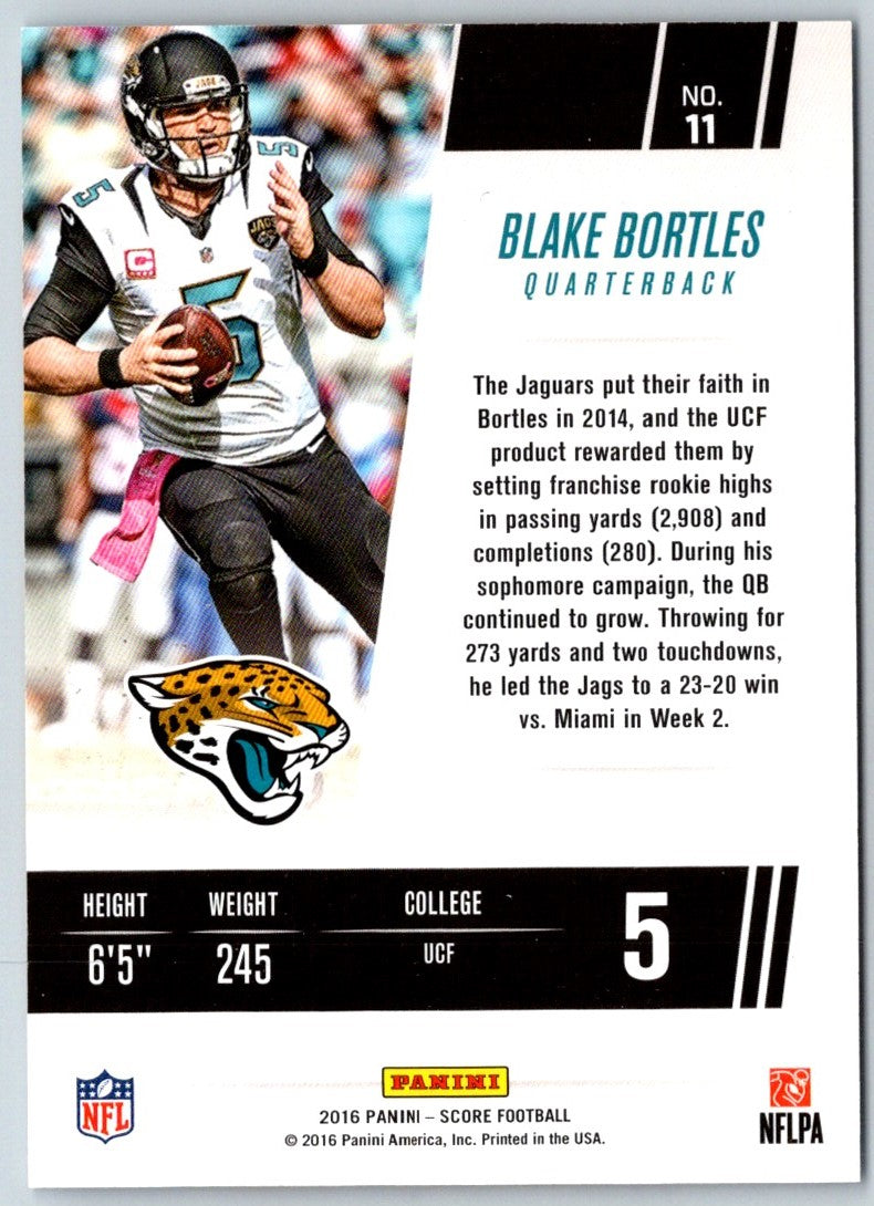 2016 Score Franchise Blake Bortles