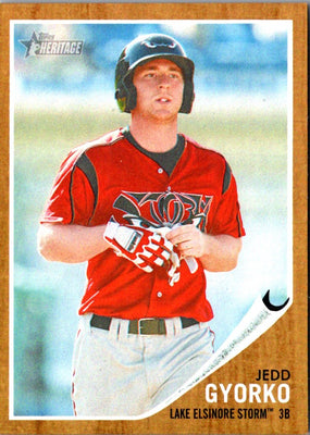 2011 Topps Heritage Minor League Jedd Gyorko #125