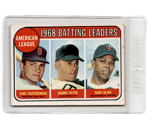 1969 Topps Danny Cater #1 VG-EX