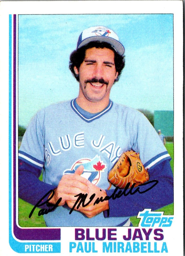 1982 Topps Paul Mirabella #499