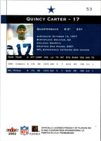 2002 Fleer Premium Quincy Carter #53