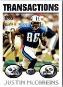 2004 Topps Justin McCareins