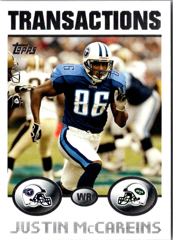 2004 Topps Justin McCareins #11