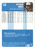 1984 Fleer Jorge Bell #148