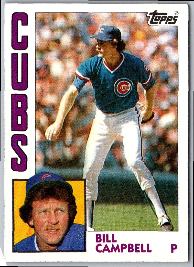 1984 Topps Bill Campbell