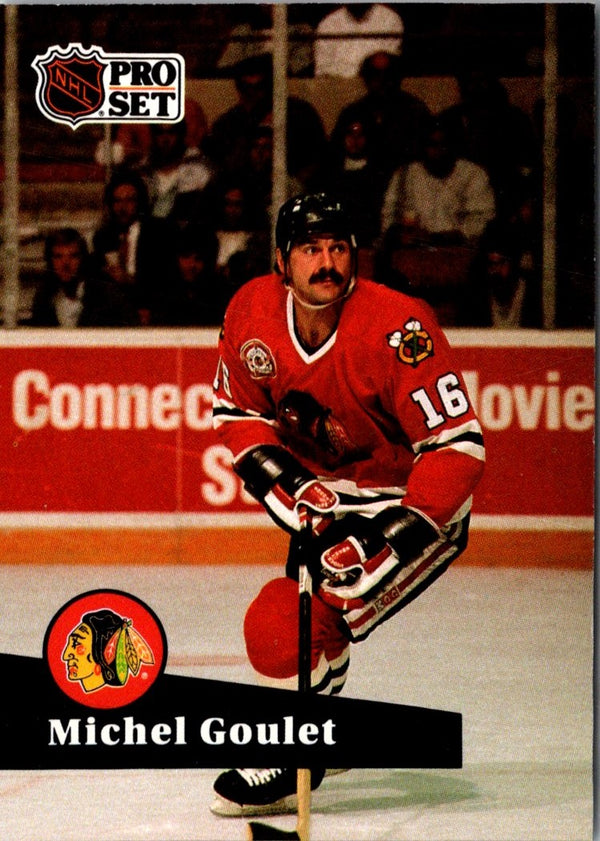 1991 Pro Set Michel Goulet #50