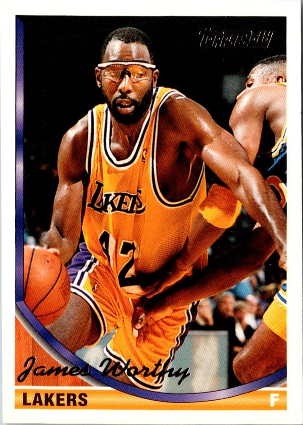 1993 Topps James Worthy #88