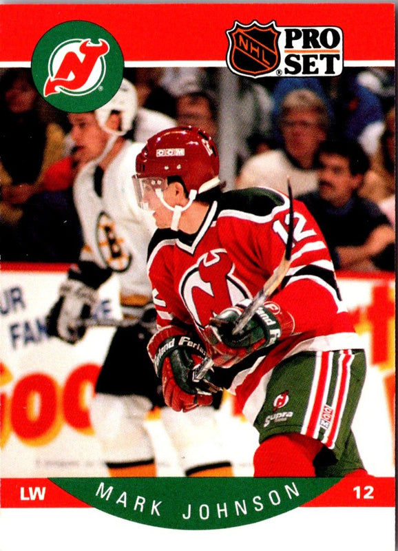 1990 Pro Set Mark Johnson #168