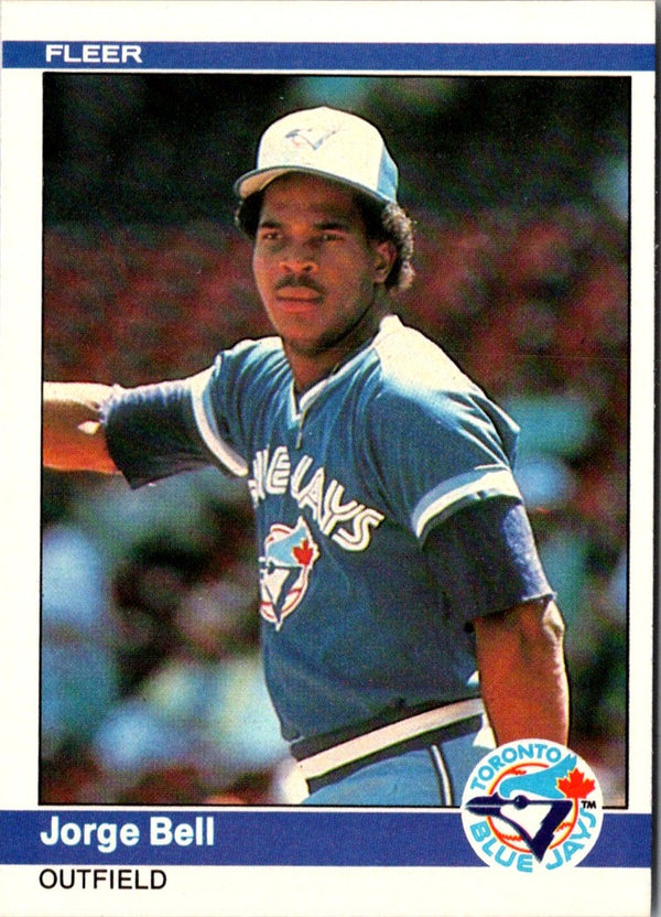 1984 Fleer Jorge Bell #148