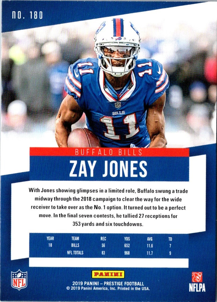 2019 Panini Prestige Zay Jones