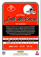 2016 Donruss Josh McCown #67