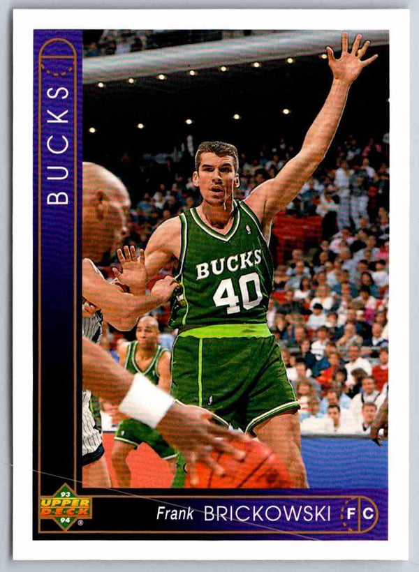 1993 Upper Deck Frank Brickowski #70