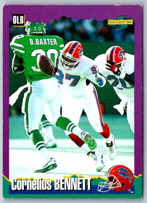 1994 Score Cornelius Bennett #70