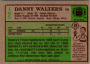 1984 Topps Danny Walters