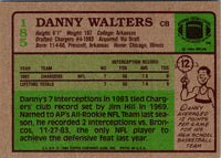 1984 Topps Danny Walters #185 Rookie