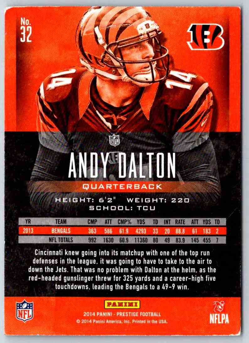 2014 Prestige Andy Dalton