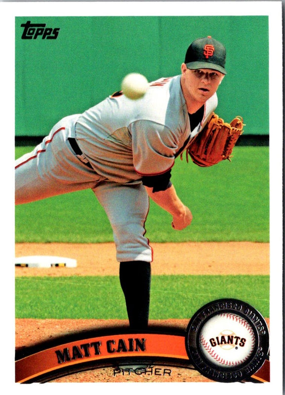 2011 Topps Matt Cain #570