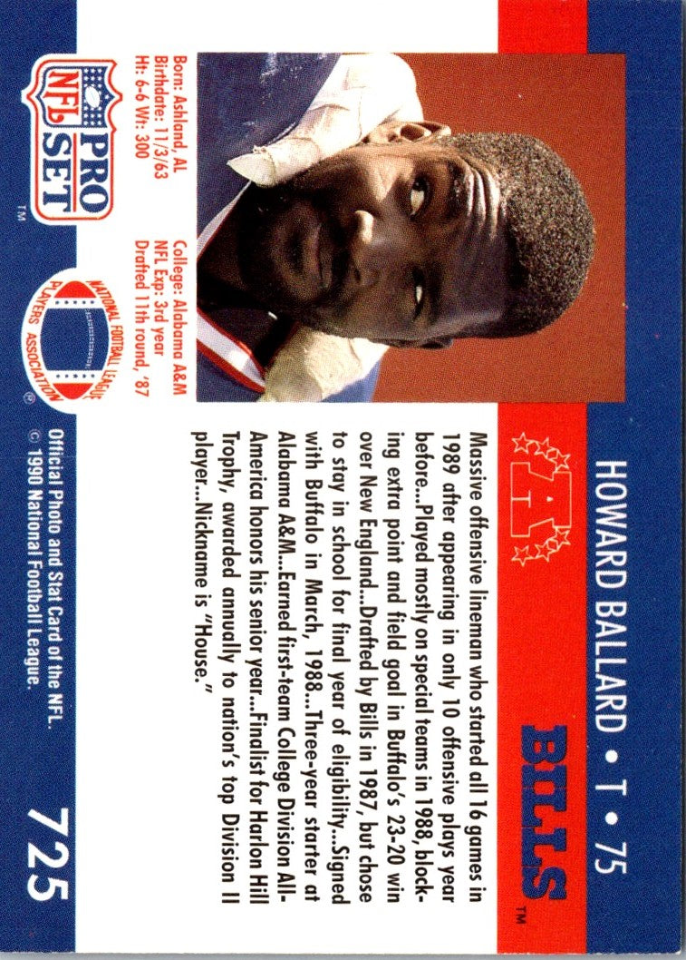 1990 Pro Set Howard Ballard