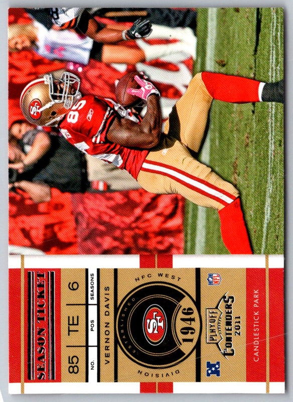 2011 Playoff Contenders Vernon Davis #94