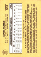 1985 Leaf Dion James #162