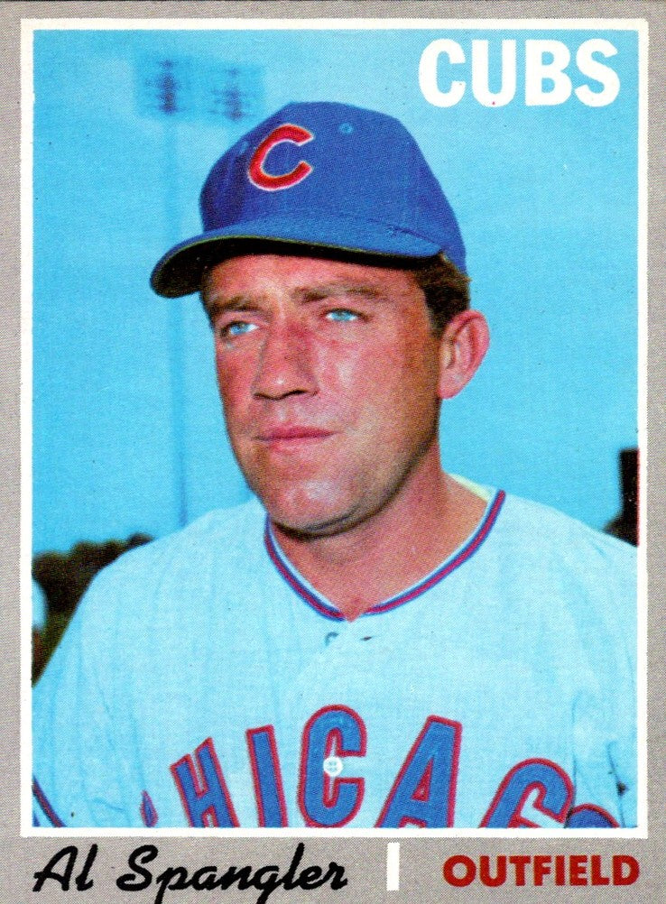 1970 Topps Al Spangler