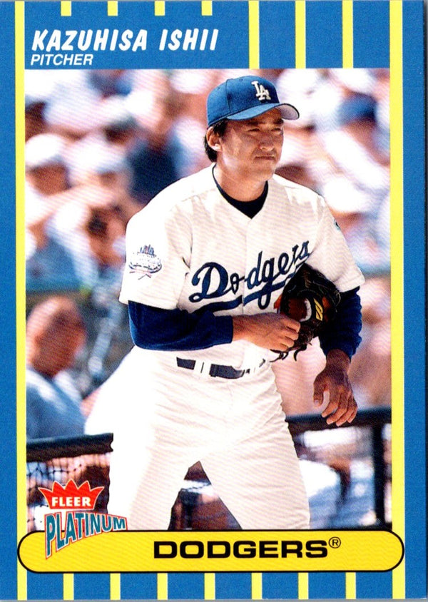 2003 Fleer Platinum Kazuhisa Ishii #47